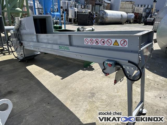 DECOVAL SATRIND shredding and compacting unit type PACK 1500 + 3K7/30