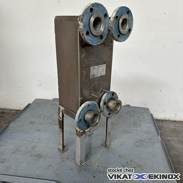 Echangeur à plaques CIAT type ECH EXL 14 70V FIG551 S6S6 00