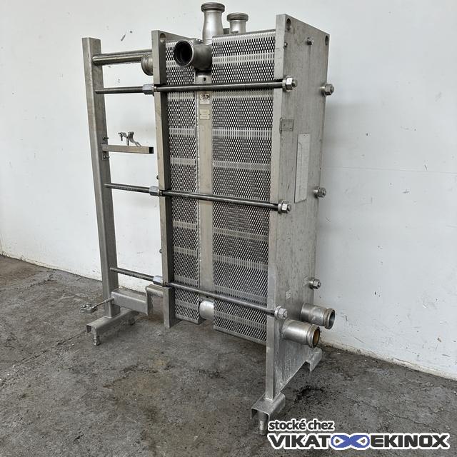 Echangeur à plaques à 4 chambres API Schmidt-Bretten type SIGMA 27 SBN - Inox