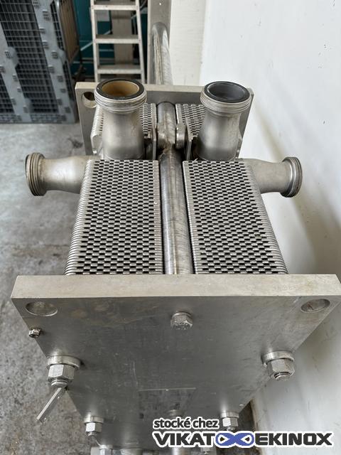 Echangeur à plaques à 4 chambres API Schmidt-Bretten type SIGMA 27 SBN - Inox