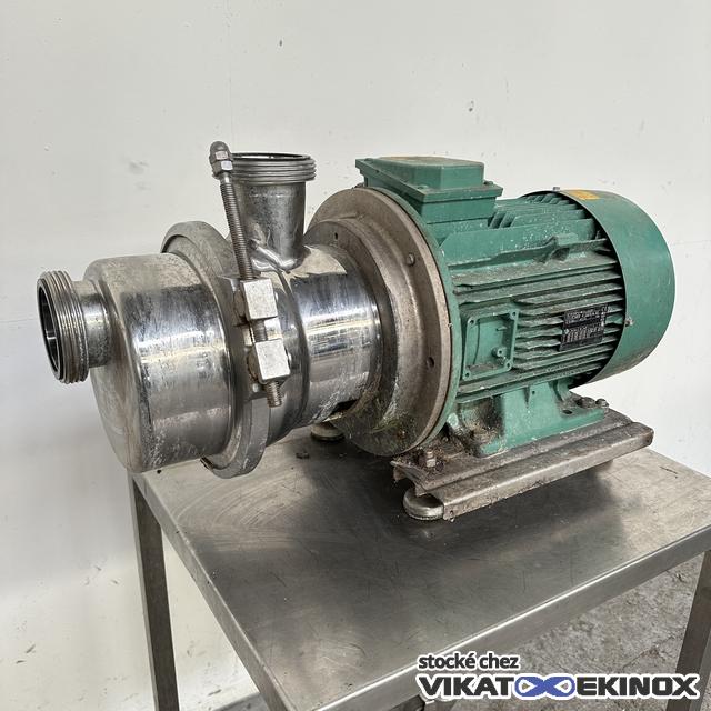 Pompe centrifuge auto-amorçante sanitaire inox 7,5 kw 1450T/min genre CSF type AS65