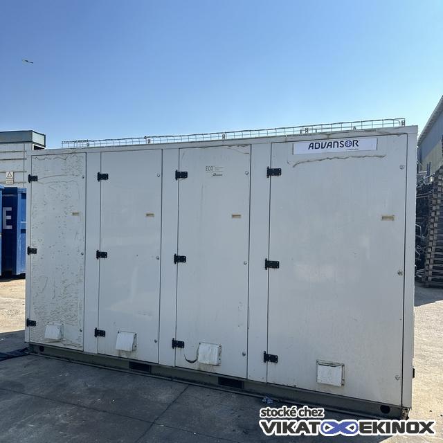 Groupe de production d'eau glacée MODINE ECO Heat transfer coolers type PAE83E4.3063 - ADVANSOR