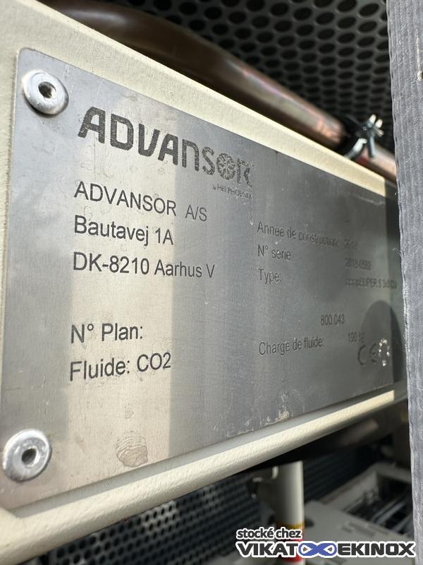 Groupe de production d'eau glacée MODINE ECO Heat transfer coolers type PAE83E4.3063 - ADVANSOR