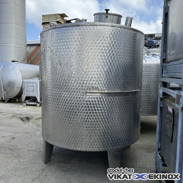 Cuve inox 4750 litres calorifugée