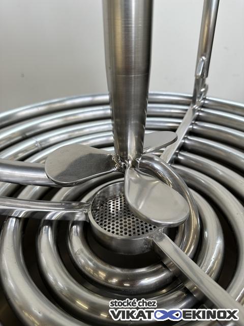 Mélangeur Fondoir 150 litres utiles KRIEGER type FONDO-MAT-UNIVERSAL FMU 150 - Inox