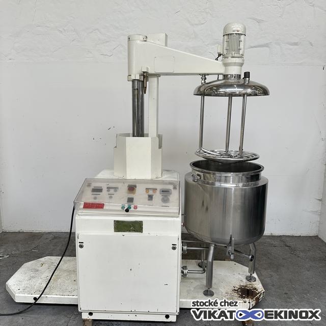 Mélangeur Fondoir 150 litres utiles KRIEGER type FONDO-MAT-UNIVERSAL FMU 150 - Inox