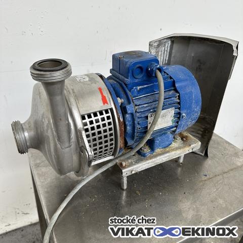 Pompe centrifuge inox 316 HILGE 6m3/h à 10 MCE type PANDA SUPER I