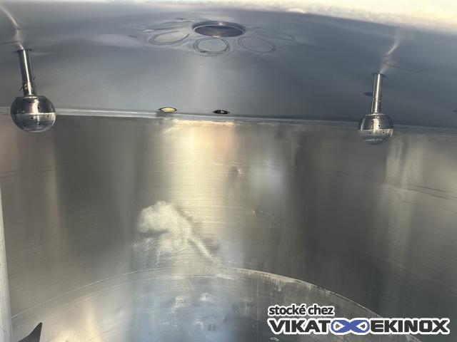 Cuve inox agitée 10000 litres ALFA LAVAL type SP