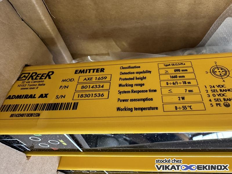 REER light curtain type ADMIRAL AX1659 - New condition