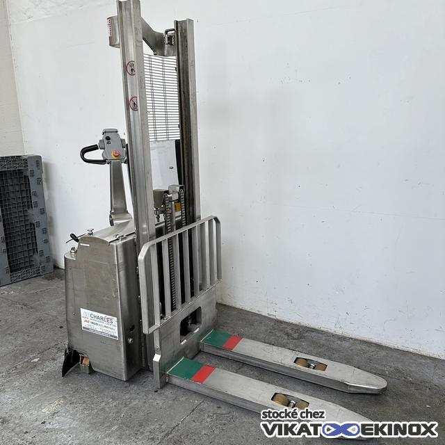 Gerbeur électrique 100% inox 1300 kg SAMAG YALE type EL-INOX