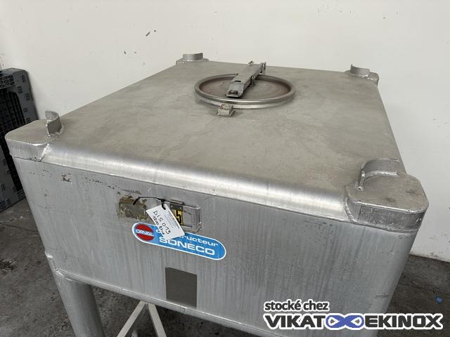 1200L ORVAL SONECO aluminium container type NGV42