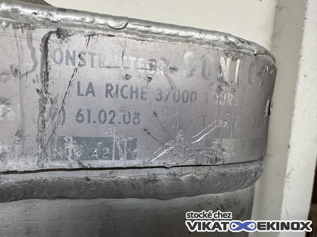 1200L ORVAL SONECO aluminium container type NGV42