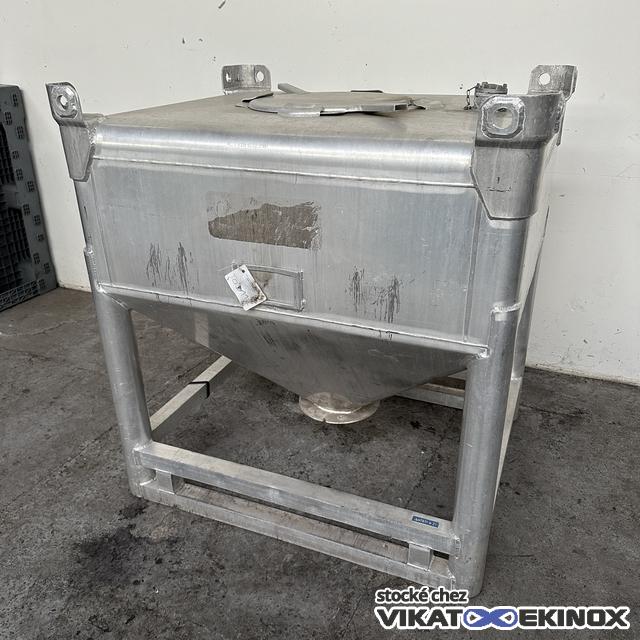 Container aluminium 700 litres CMS type RCEV28