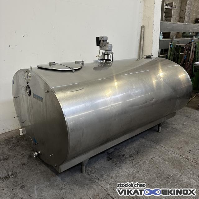 Tank à lait SERAP FRAILAIT type SM2560- Inox - 2550 litres