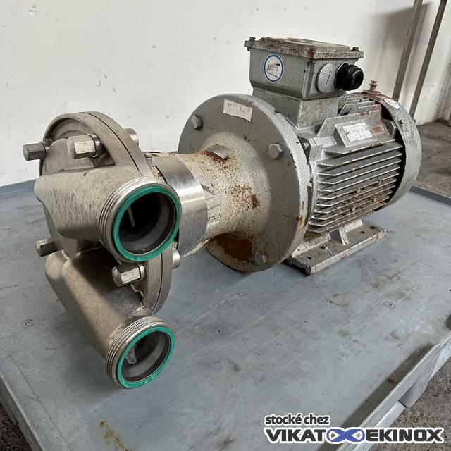 Pompe centrifuge inox 15 kw 1460 T/min FRISTAM type FZ 25 PM KD