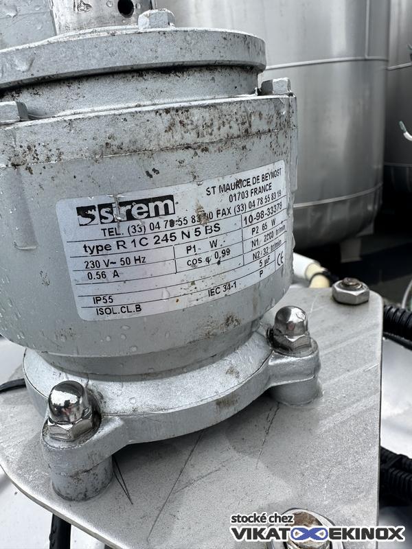 Tank à lait SERAP FRAILAIT type SM2160 - Inox - 2150 litres