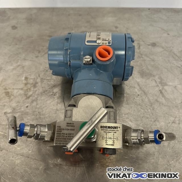 Transmetteur de pression ROSEMOUNT type C30512-1124-000 – ETAT NEUF