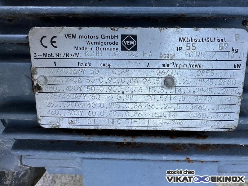 Mélangeur à socs de charrue 8000 litres GRELBEX type MS8000 - Acier - 4 émotteurs