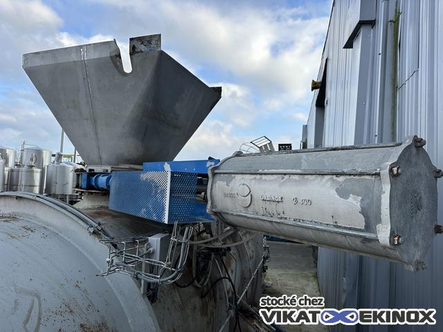 Mélangeur à socs de charrue 8000 litres GRELBEX type MS8000 - Acier - 4 émotteurs