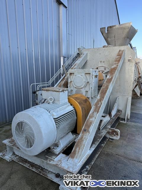 Mélangeur à socs de charrue 8000 litres GRELBEX type MS8000 - Acier - 4 émotteurs