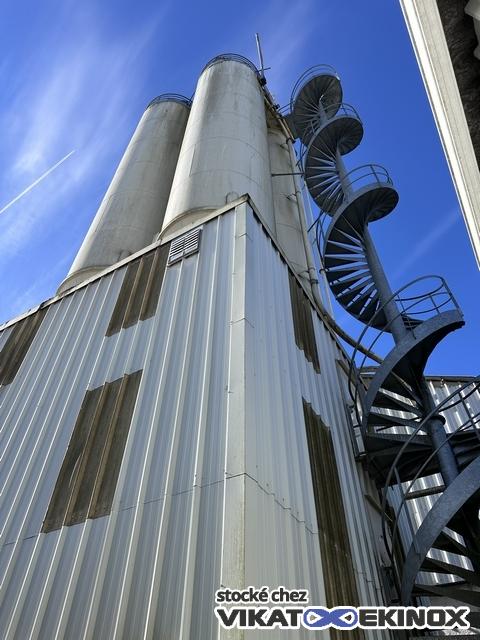 Escalier colimaçon Haut. 22 m