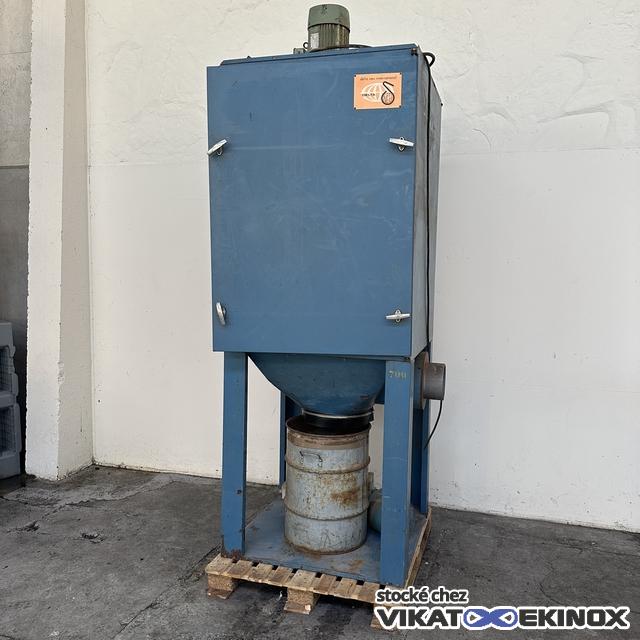 Dépoussiéreur à poches 30m2 - 5,5 kw - DELTA NEU type POLUCLEAN P30 OR 2