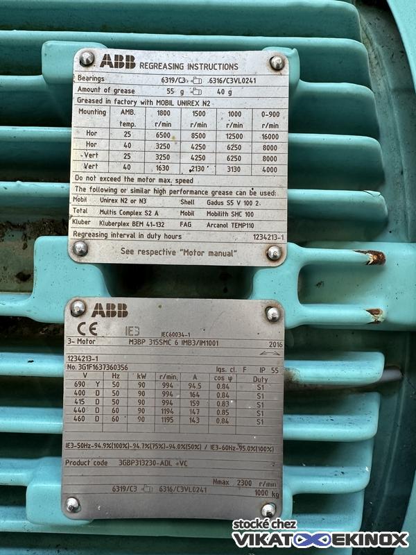 LÖDIGE KM3000D continuous ploughshare mixer - 3000L - S/S