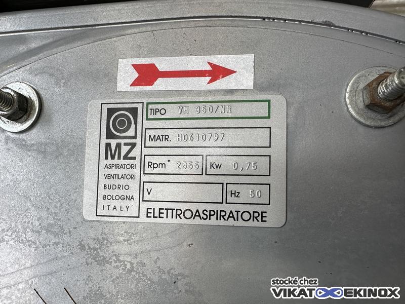 FDI pocket dust collector 3m2 - 0.75 kw  type EBVC 3/750