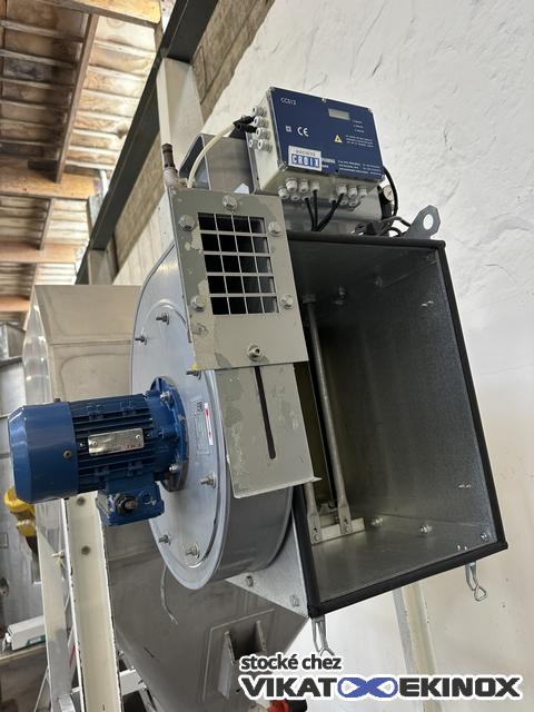 FDI pocket dust collector 3m2 - 0.75 kw  type EBVC 3/750