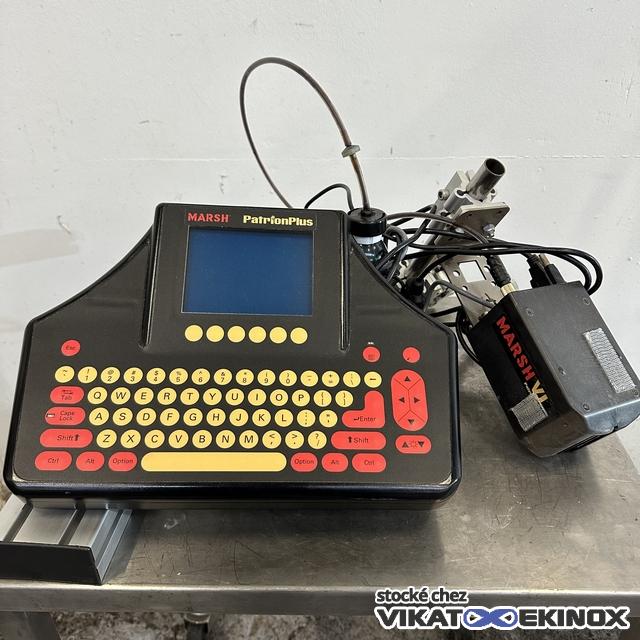 Imprimante à jet d'encre VIDEOJET MARSH VJ PATRIONPLUS avec console