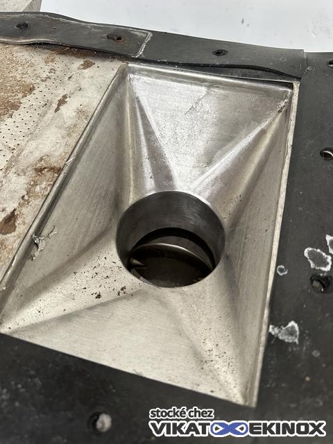 Lit fluidisé inox 0,375 m2 SERIT