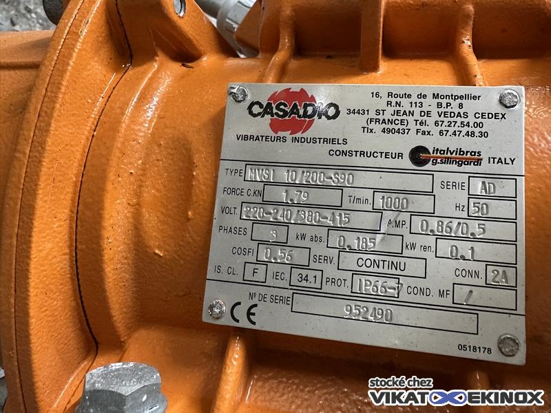 Lit fluidisé inox 0,375 m2 SERIT
