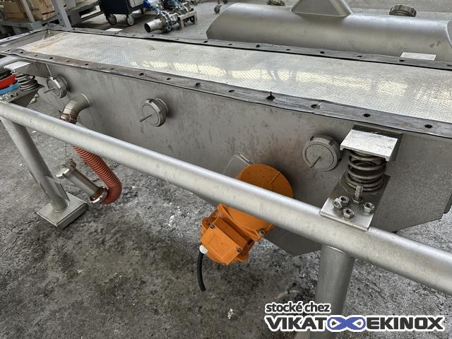 Lit fluidisé inox 0,375 m2 SERIT