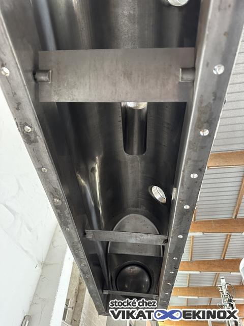 Lit fluidisé inox 0,375 m2 SERIT