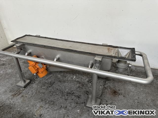 Lit fluidisé inox 0,375 m2 SERIT