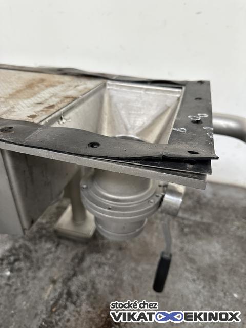 Lit fluidisé inox 0,375 m2 SERIT