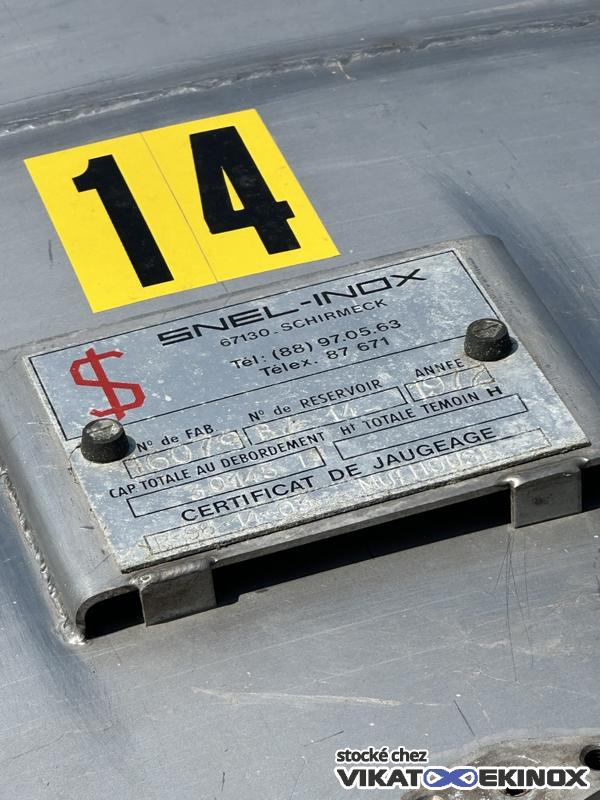 SNEL-INOX 30 000L tank - S/S 316
