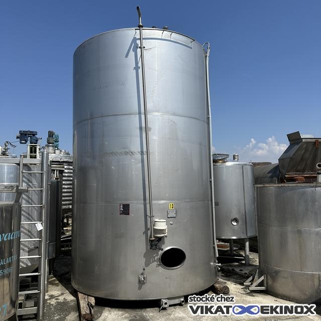 Cuve inox 316 de 30 000 litres SNEL-INOX