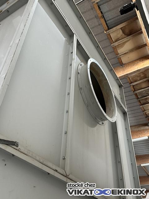 Dépoussiéreur à 16 cartouches TAMA AERNOVA type Kompac Air - Ventilateur 15KW