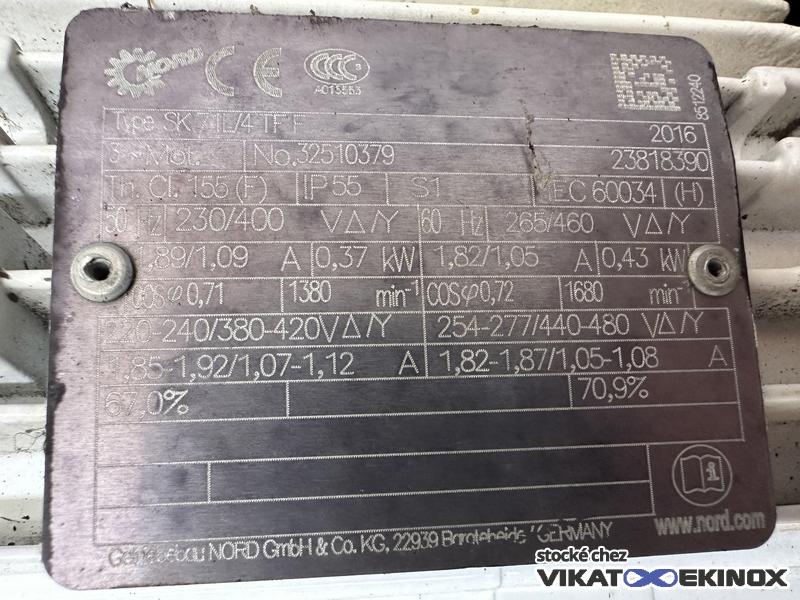 Pompe à vis excentrée 33,5 l/h PCM type 05c12s