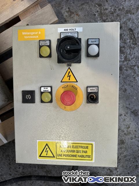MECCANOPLASTICA rotary drum mixer