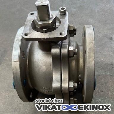 Vanne inox à boule DN100