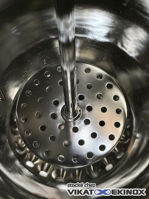 160 L S/S jacketed mixing tank