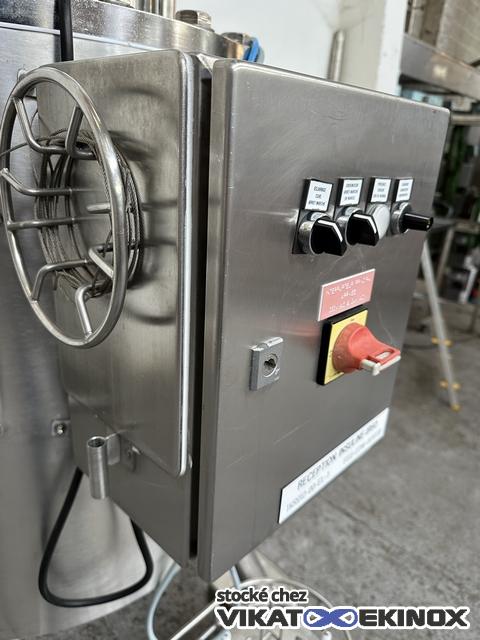 160 L S/S jacketed mixing tank