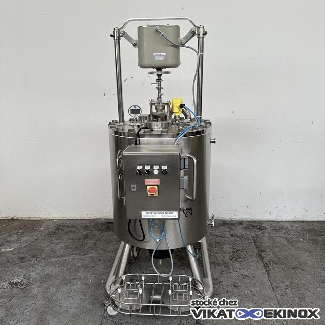 Cuve inox 160 litres total double enveloppe