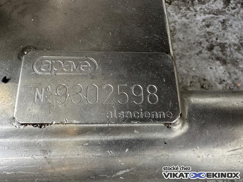 160 L S/S jacketed mixing tank
