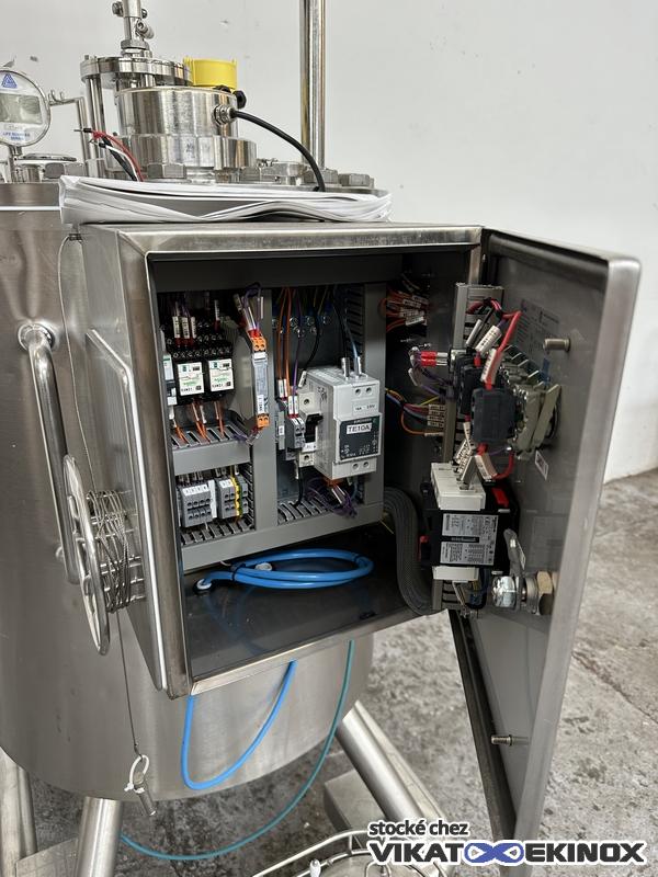 160 L S/S jacketed mixing tank