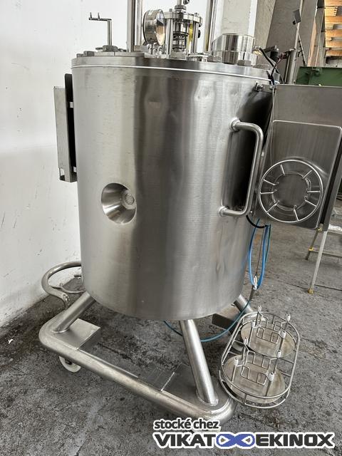 160 L S/S jacketed mixing tank