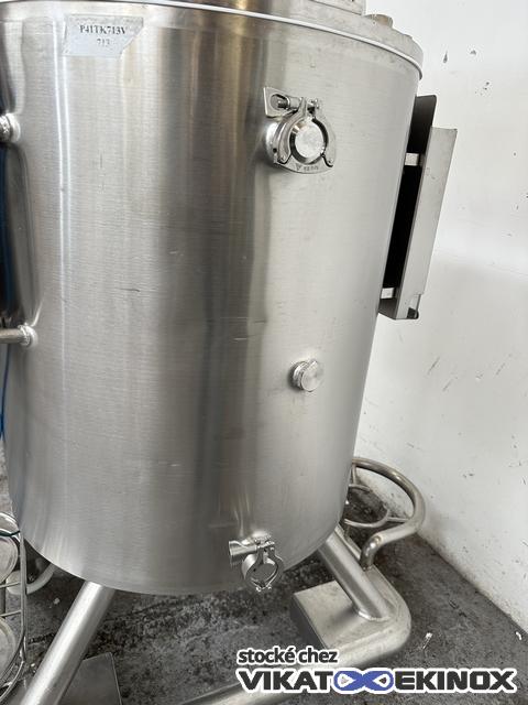 160 L S/S jacketed mixing tank