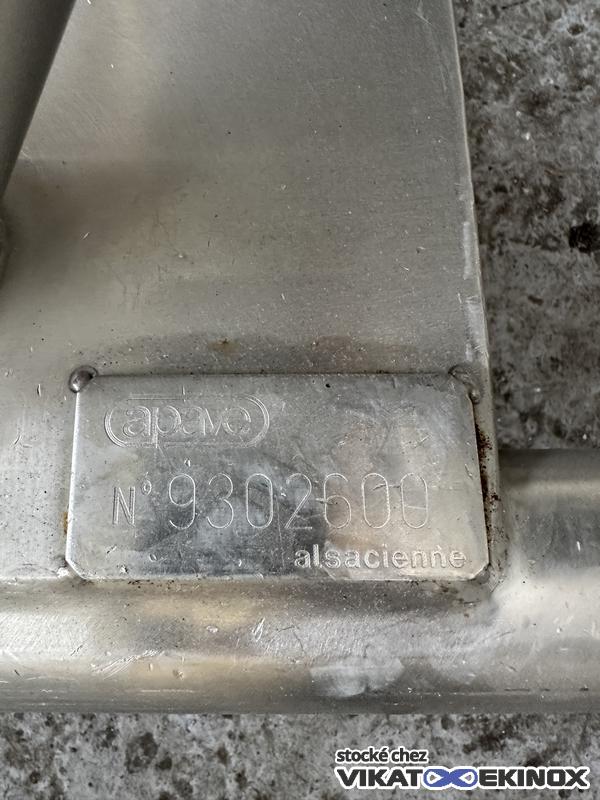 150 L S/S jacketed tank - Vibrating agitator Graber +Pfenninger type 3